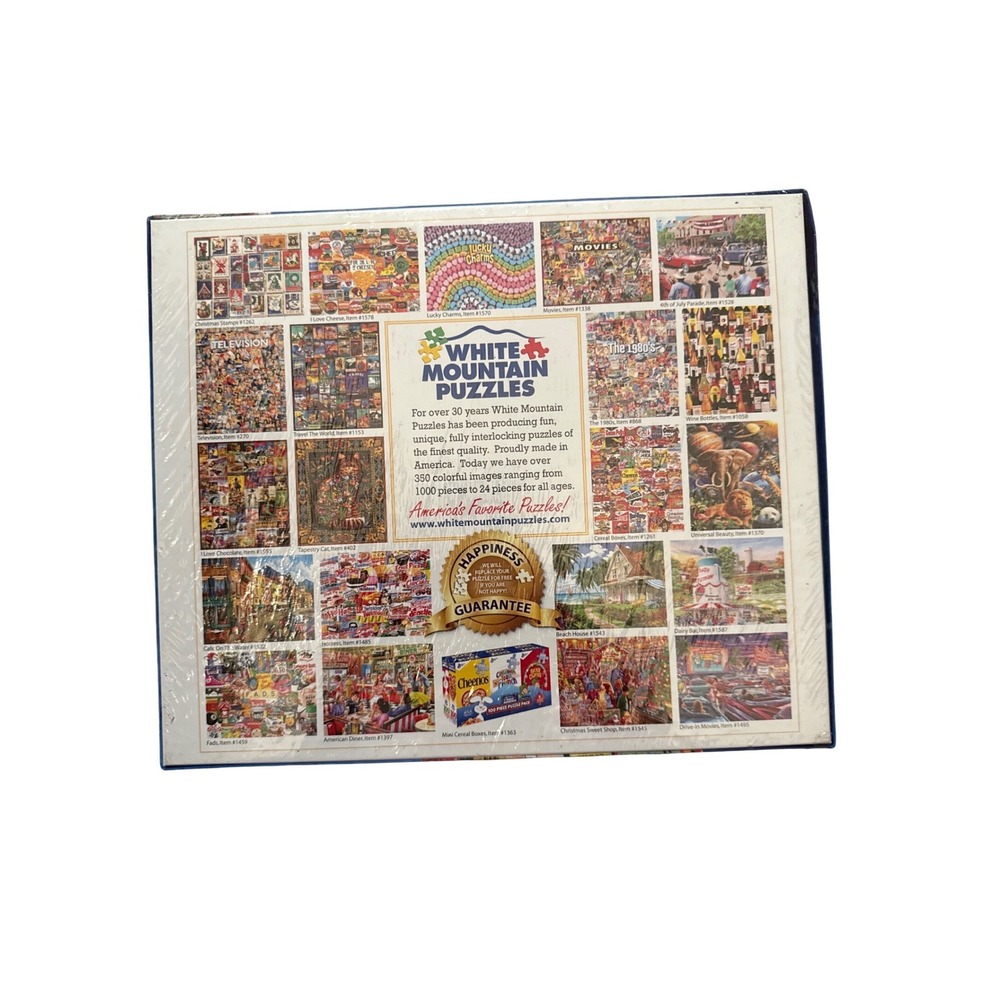 White Mountain Storytime‎ 1000 Piece Jigsaw Puzzle Classic Books 1089B NEW - Picture 4 of 8